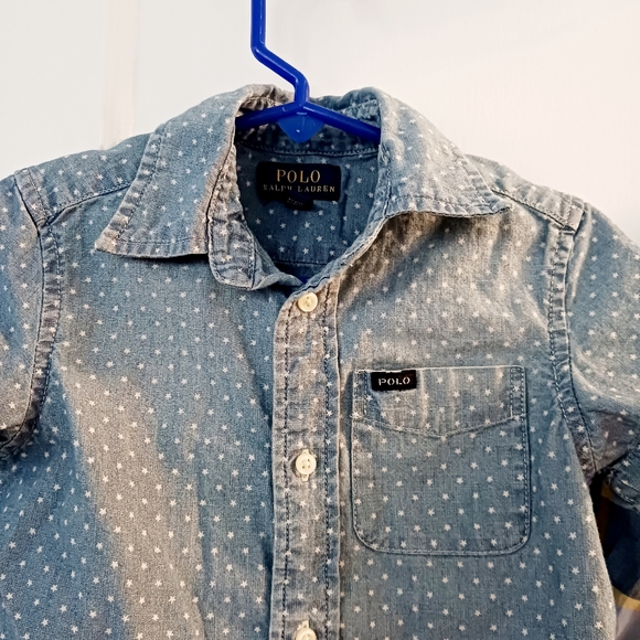 2 Button Down Collar Shirts SZ 2T EUC - Picture 3 of 4